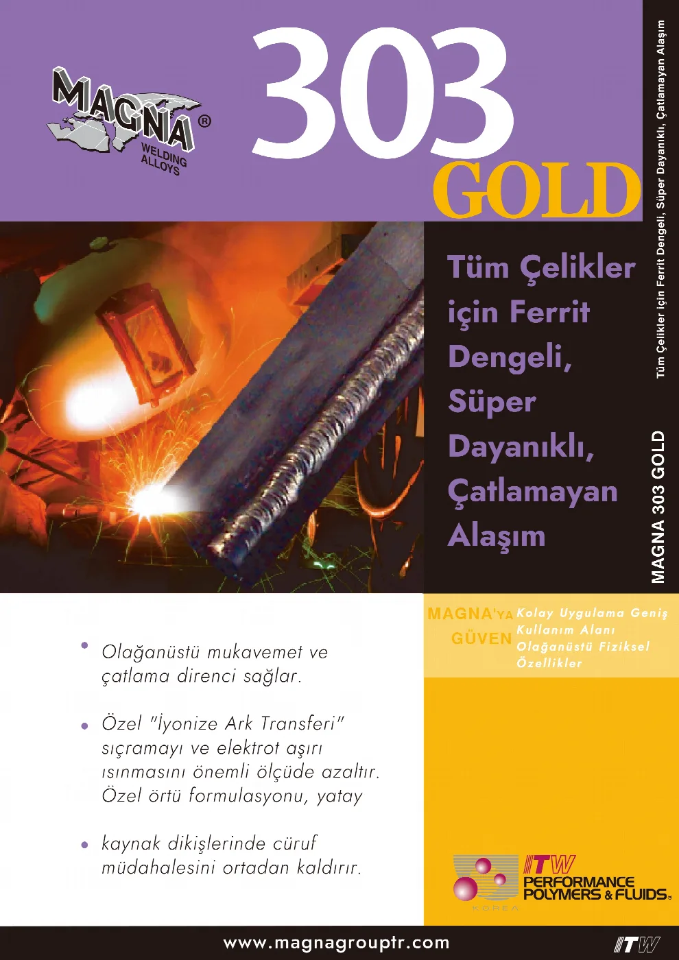 Magna 303 GOLD Türkçe teknik föy, sayfa 1