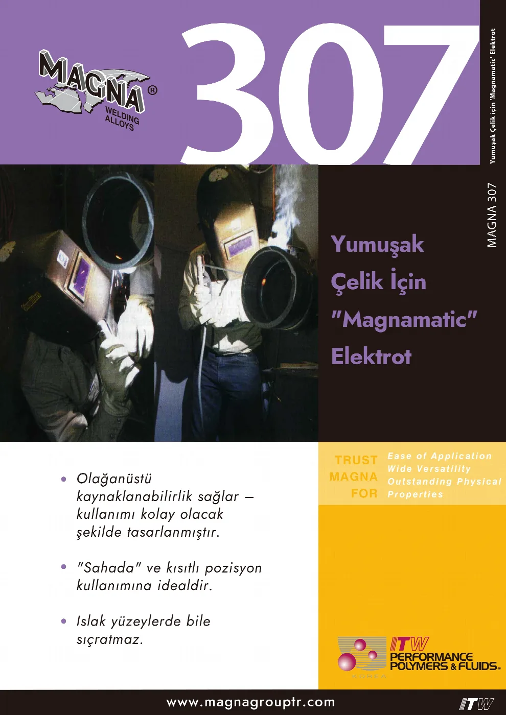Magna 307 Türkçe teknik föy, sayfa 1
