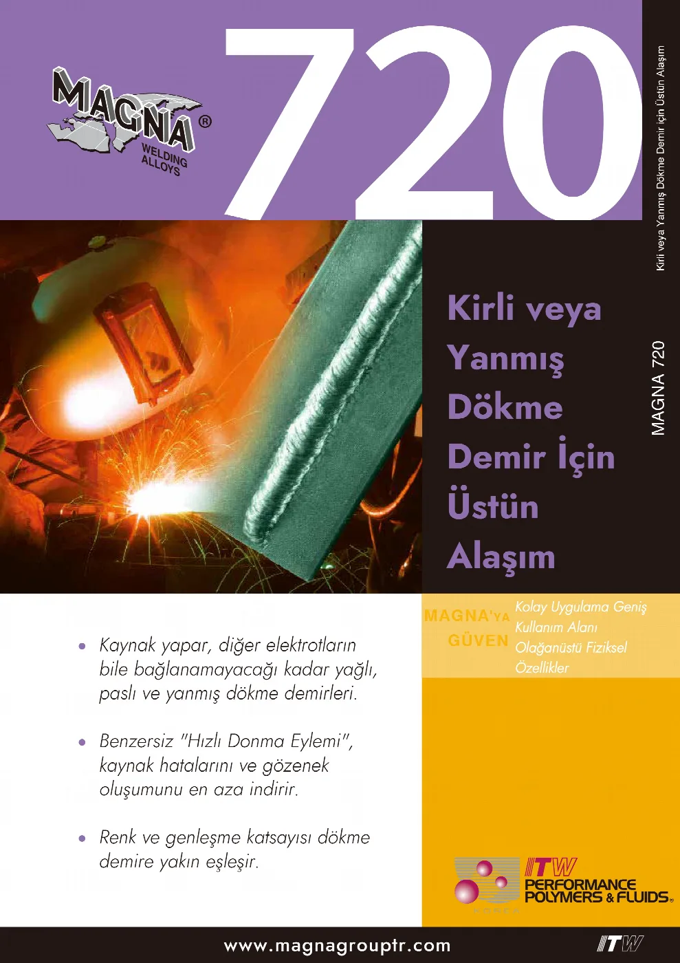 Magna 720 Türkçe teknik föy, sayfa 1