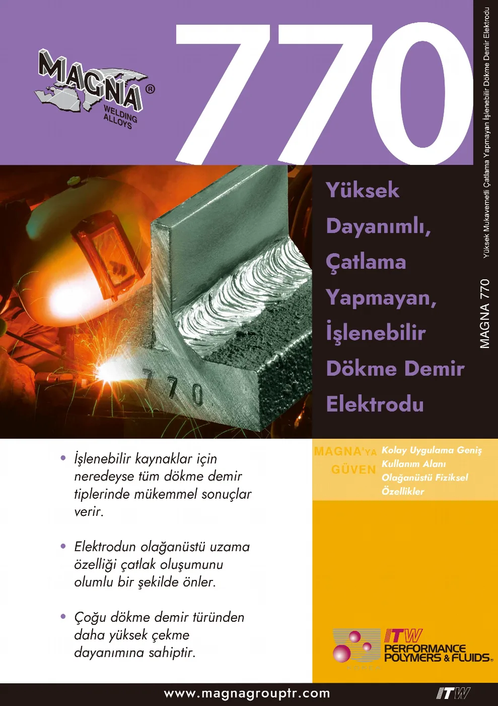 Magna 770 Türkçe teknik föy, sayfa 1