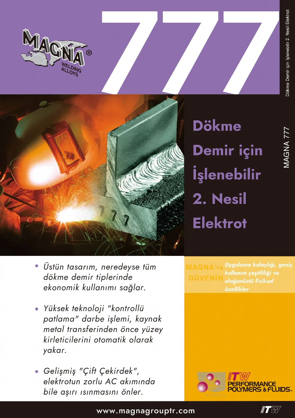 Magna 777 Türkçe teknik föy, sayfa 1